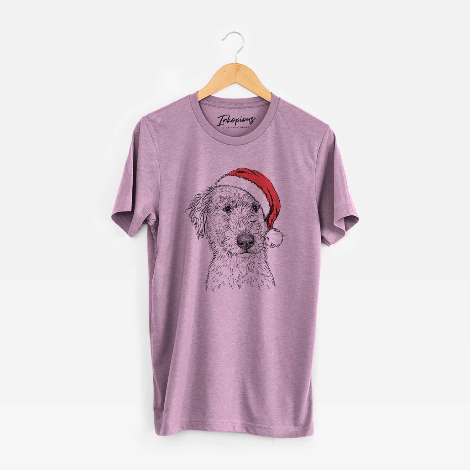 Santa Harry the Mixed Breed Puppy - Unisex Crewneck