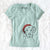 Santa Harvey the Great Dane - Women's V-neck Shirt