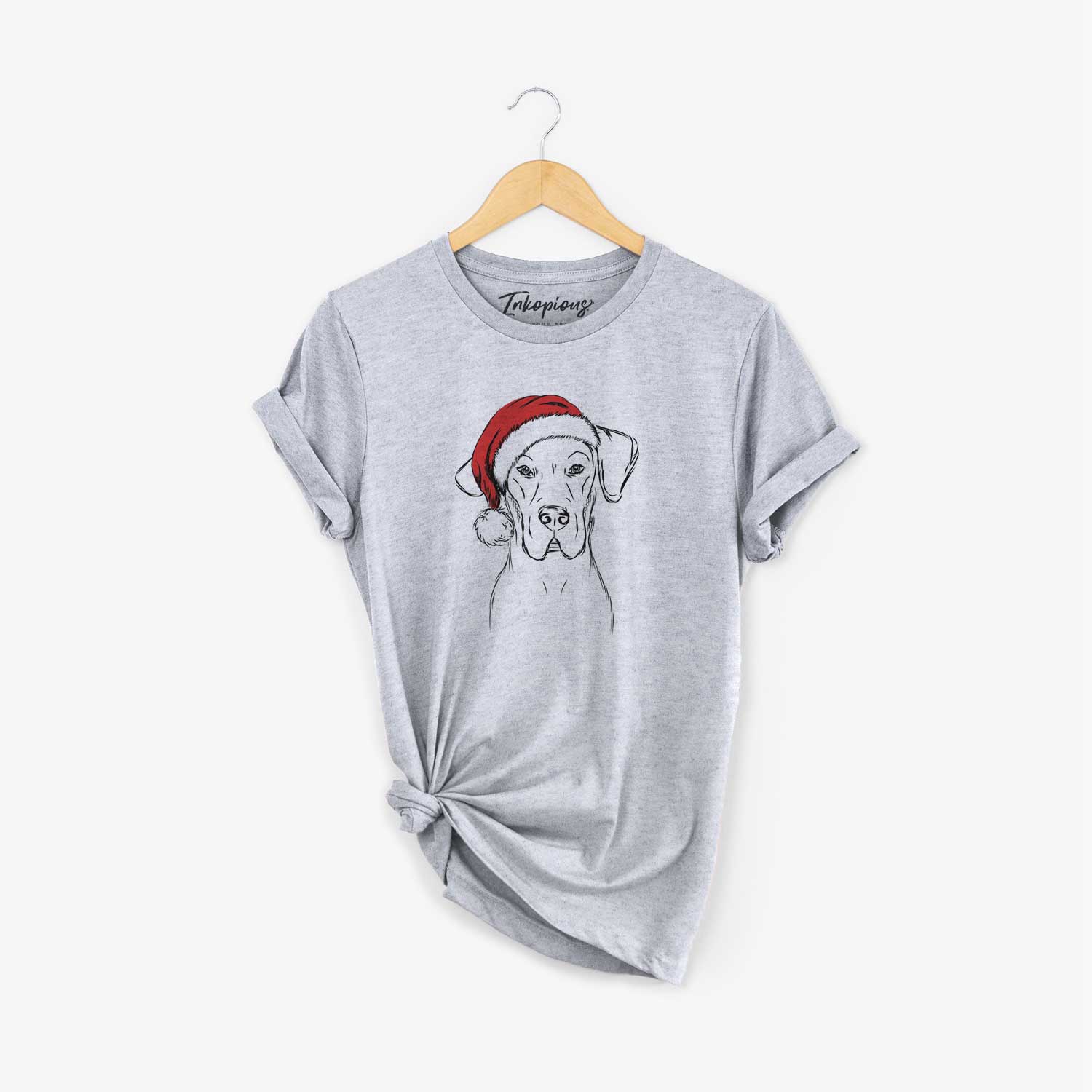 Santa Harvey the Great Dane - Unisex Crewneck