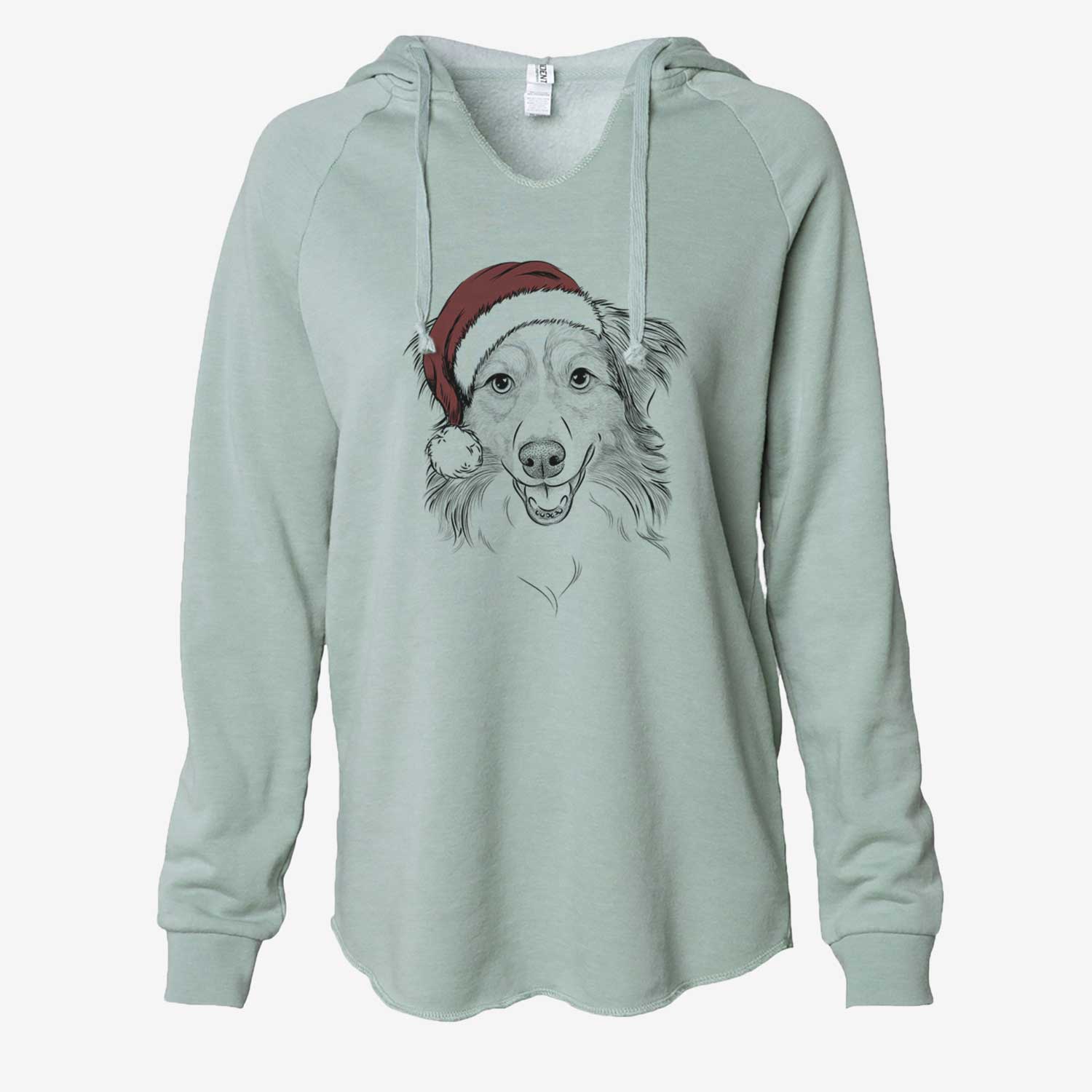 Hattie the Australian Shepherd - Cali Wave Hooded Sweatshirt