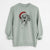 Santa Hennessey the Great Dane - Unisex Pigment Dyed Crew Sweatshirt