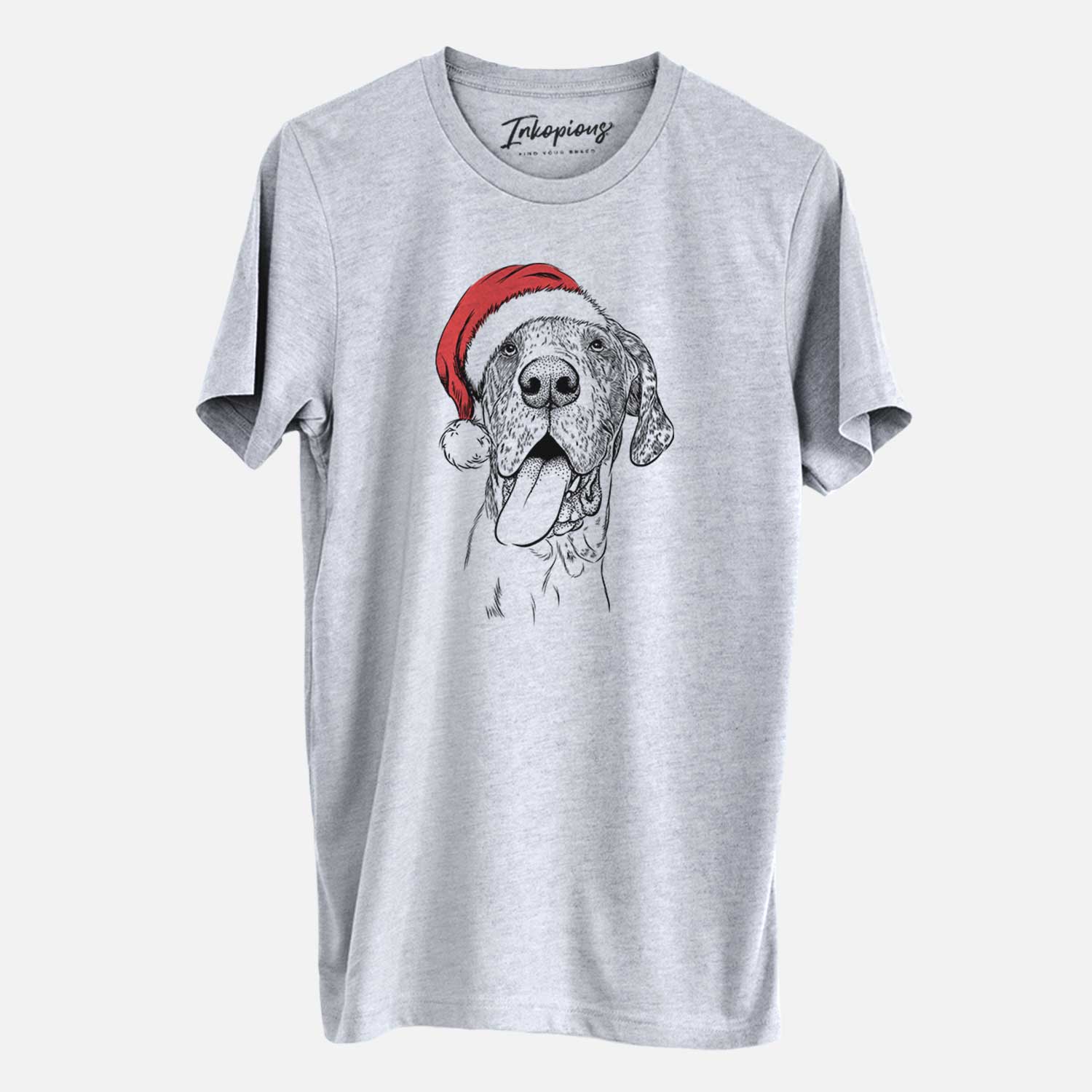 Santa Hennessey the Great Dane - Unisex Crewneck