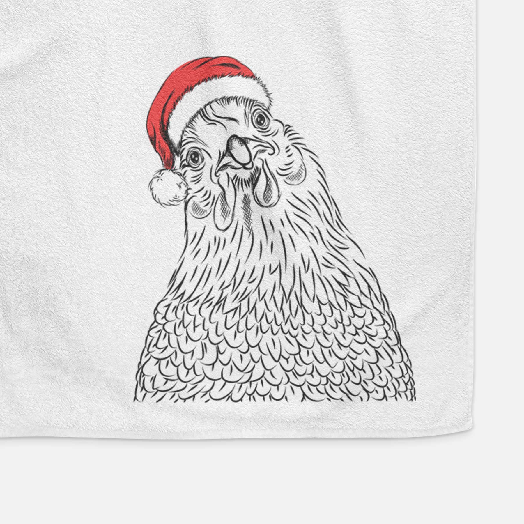 Henrietta the Chicken Decorative Hand Towel