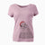 Santa Henrietta the Chicken - Women's V-neck Shirt