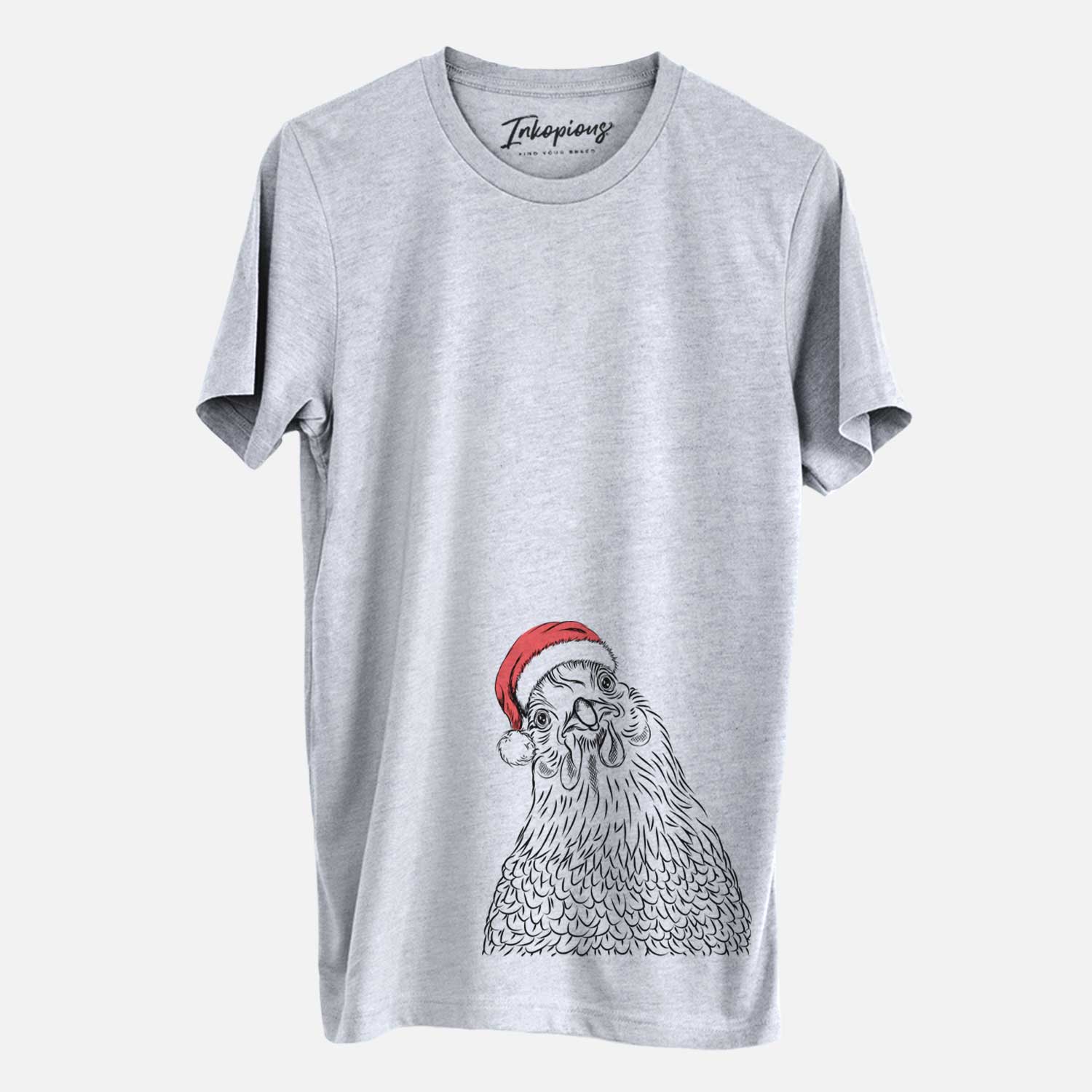 Santa Henrietta the Chicken - Unisex Crewneck