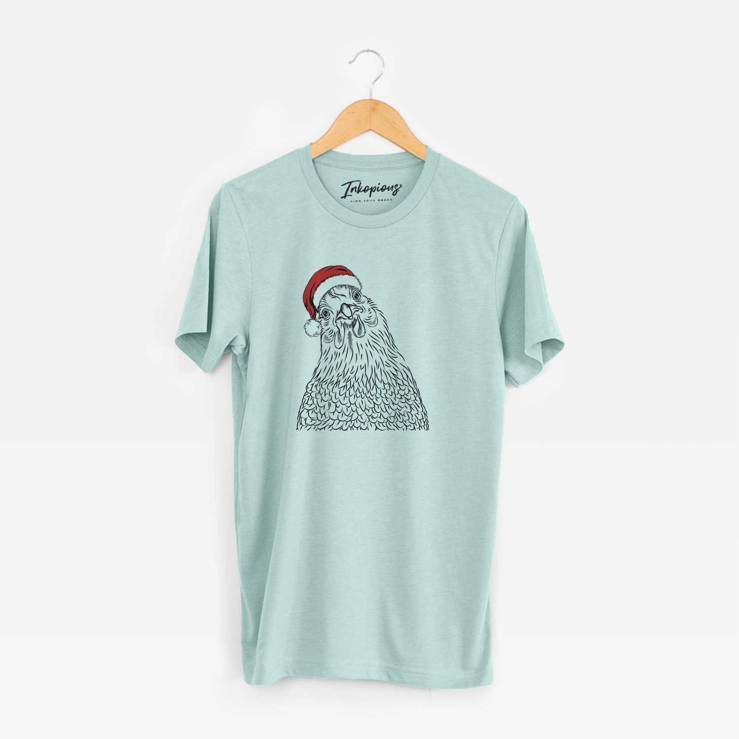 Santa Henrietta the Chicken - Unisex Crewneck