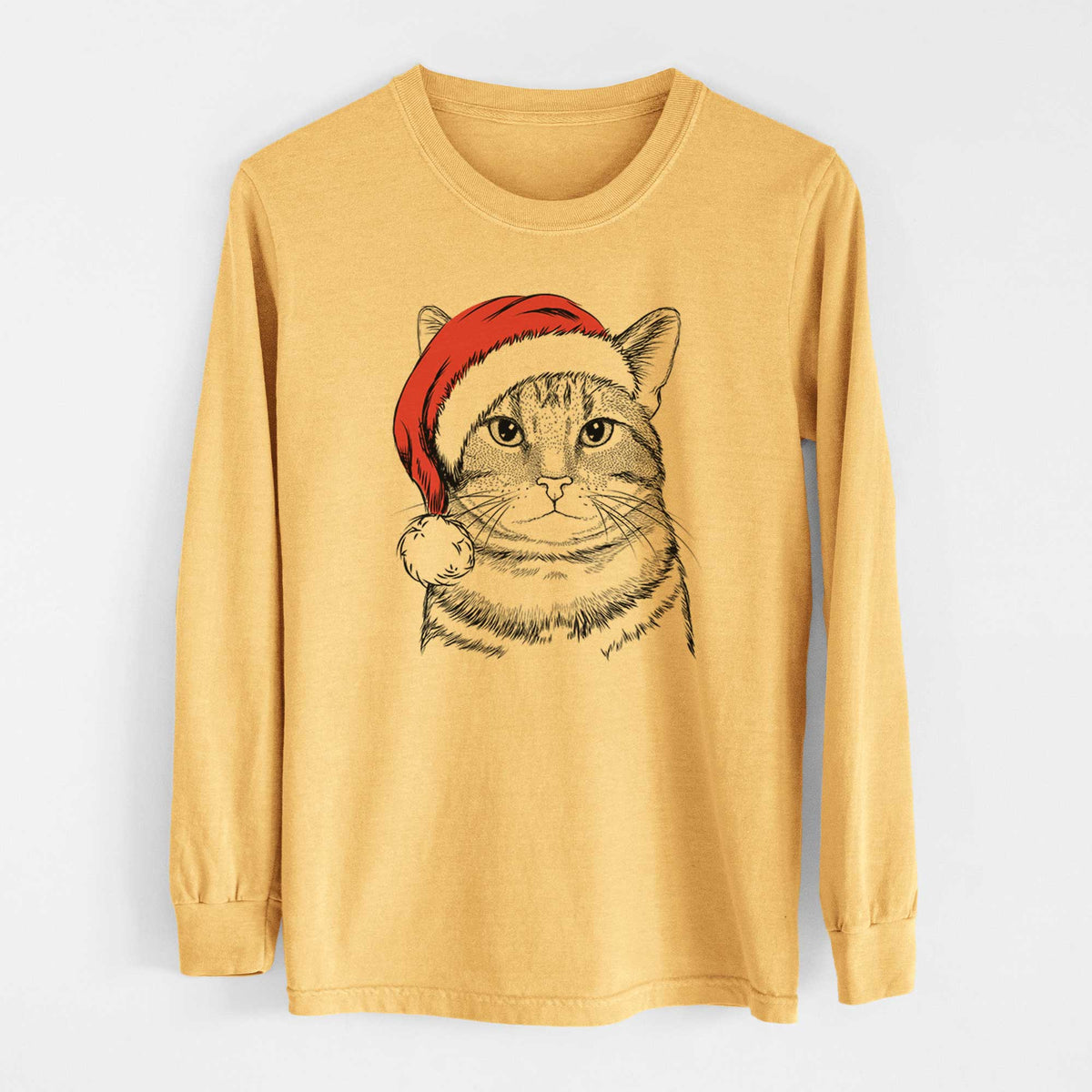 Santa Henry the Bengal - Heavyweight 100% Cotton Long Sleeve