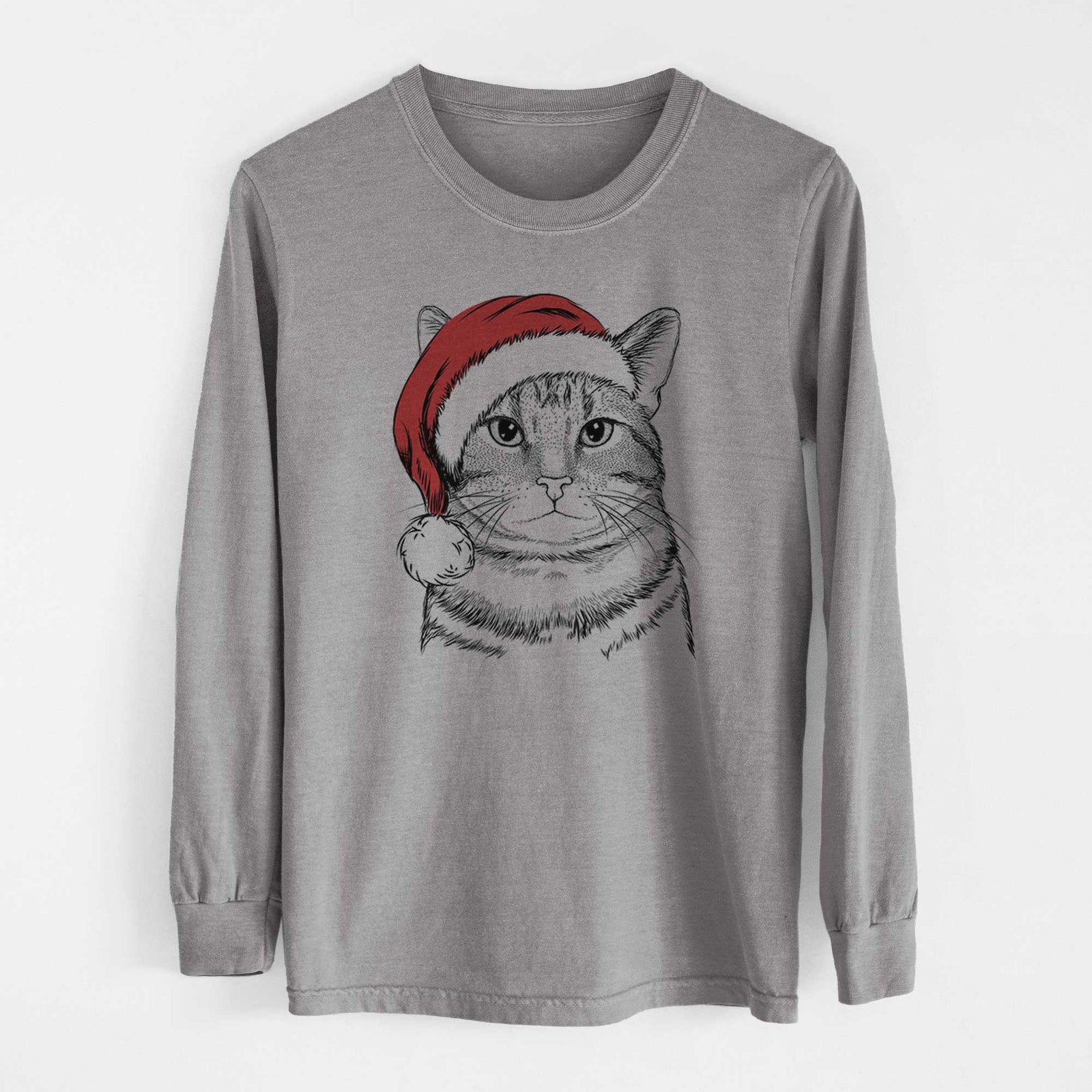 Santa Henry the Bengal - Heavyweight 100% Cotton Long Sleeve