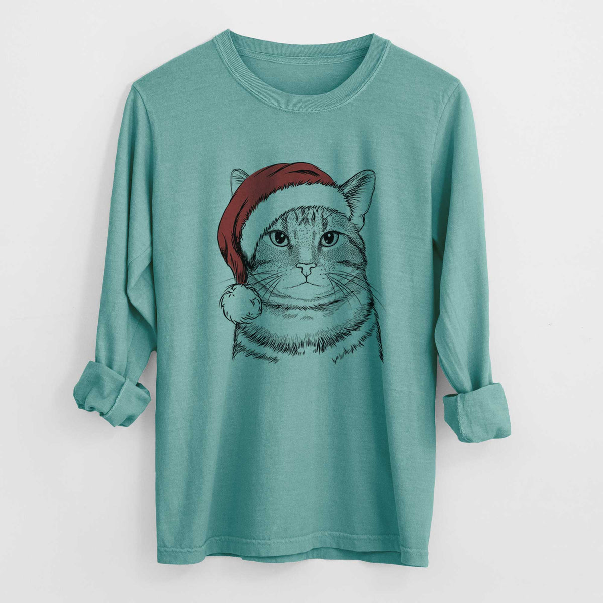 Santa Henry the Bengal - Heavyweight 100% Cotton Long Sleeve