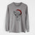 Santa Henry the Alpaca - Heavyweight 100% Cotton Long Sleeve