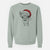 Santa Henry the Alpaca - Unisex Pigment Dyed Crew Sweatshirt