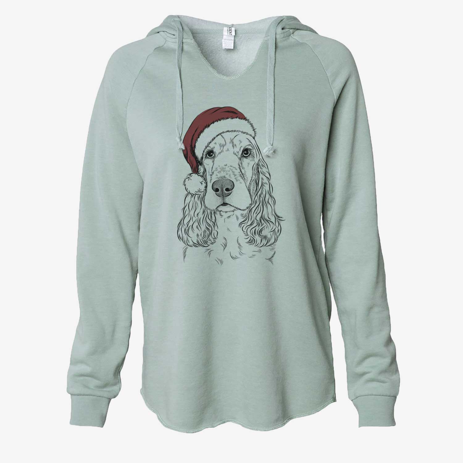 Henry the English Cocker Spaniel - Cali Wave Hooded Sweatshirt