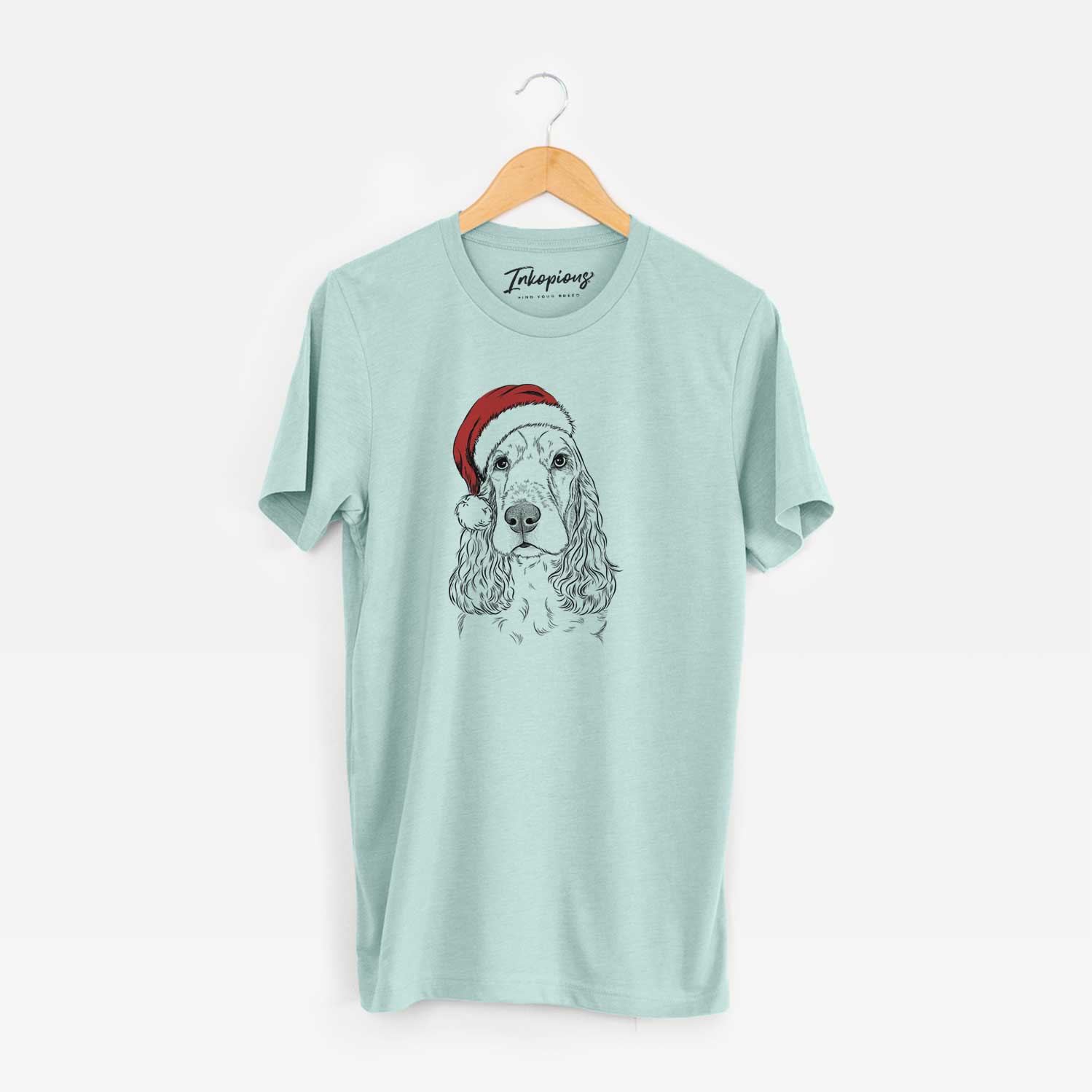 Santa Henry the English Cocker Spaniel - Unisex Crewneck