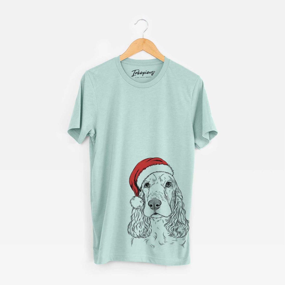 Santa Henry the English Cocker Spaniel - Unisex Crewneck
