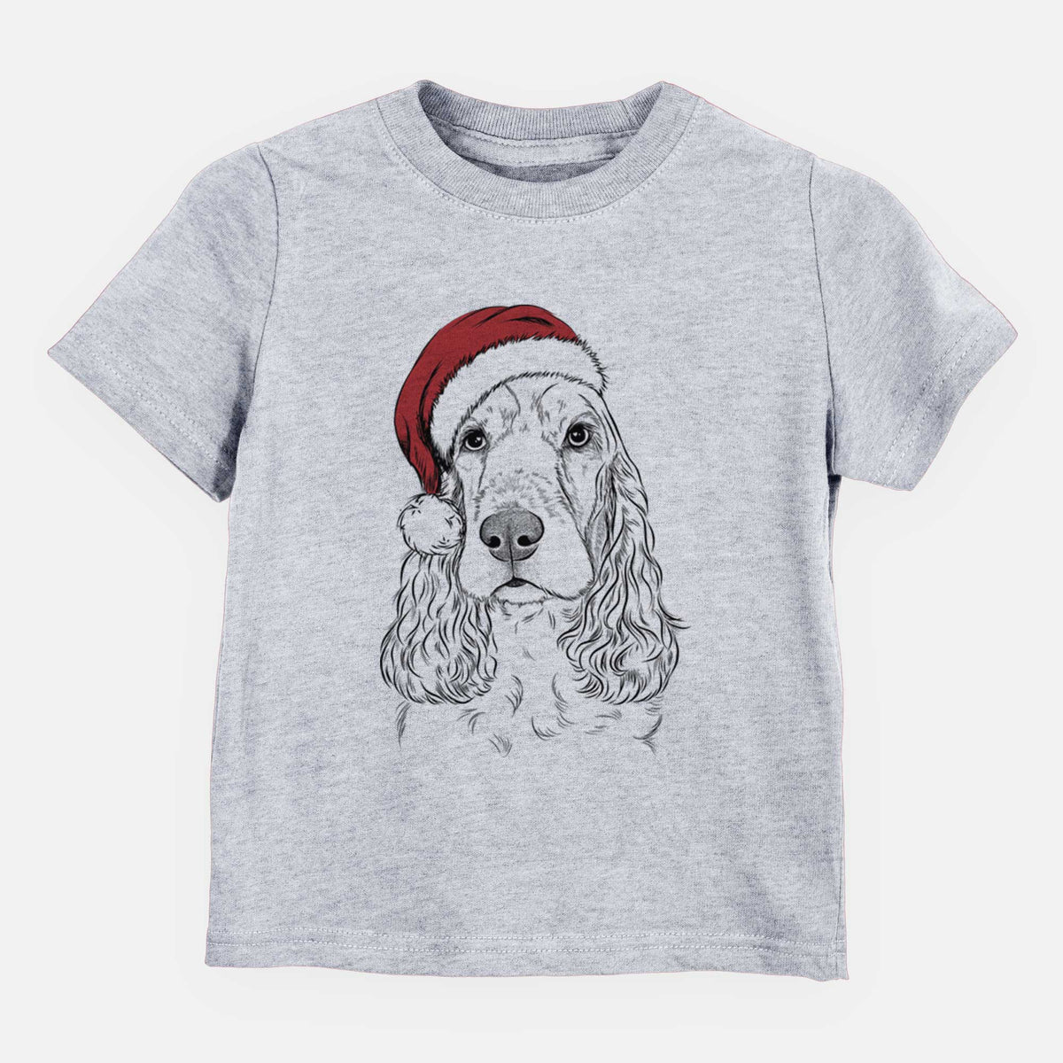 Santa Henry the English Cocker Spaniel - Kids/Youth/Toddler Shirt