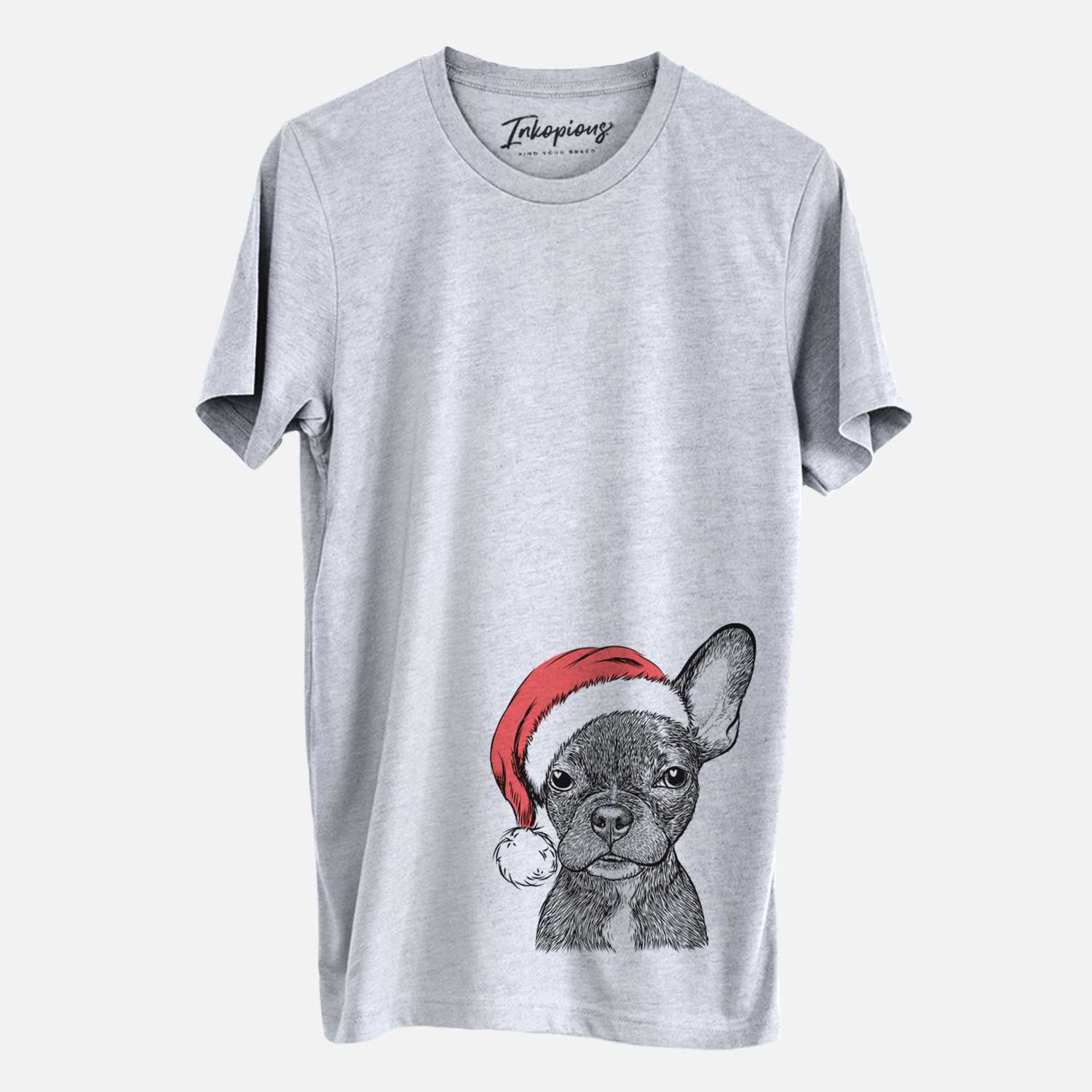 Santa Henry the French Bulldog - Unisex Crewneck