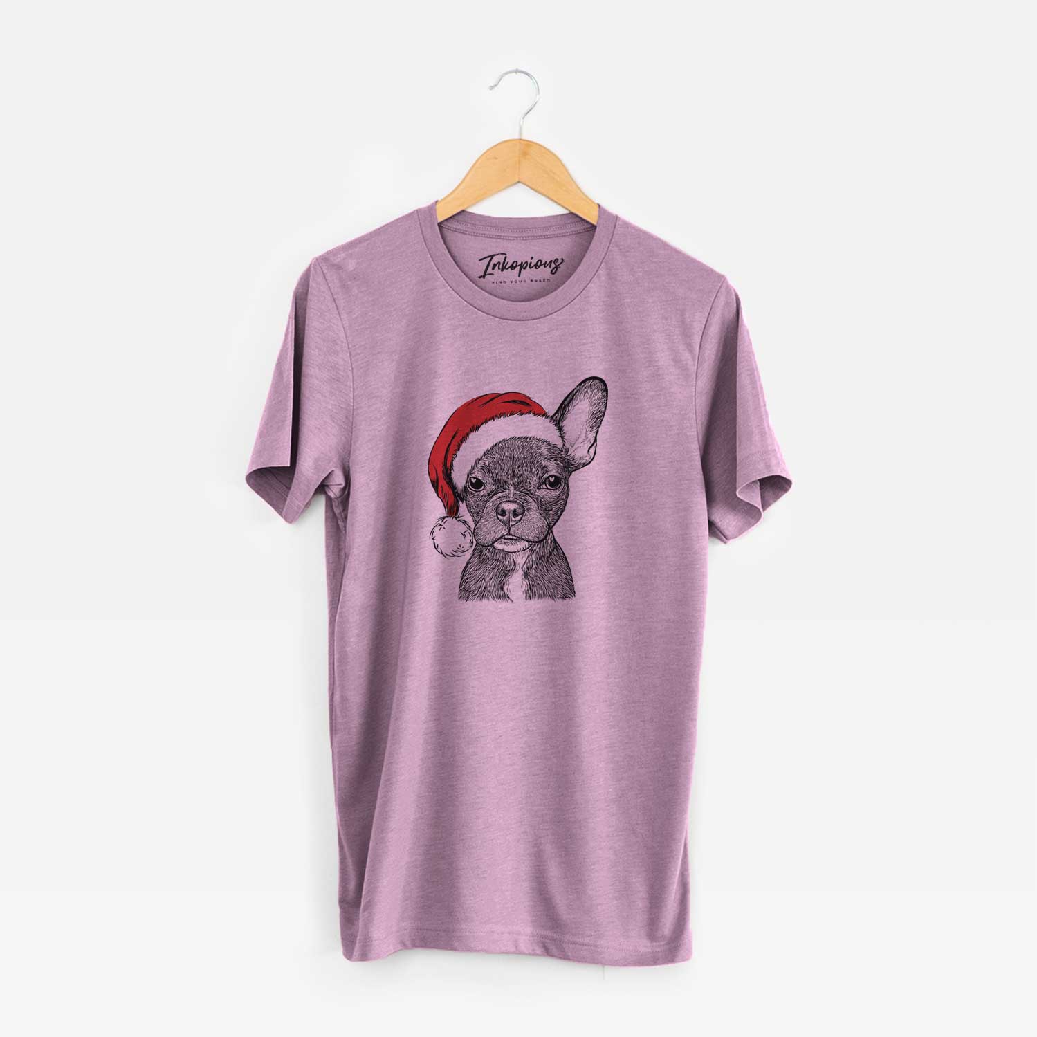 Santa Henry the French Bulldog - Unisex Crewneck