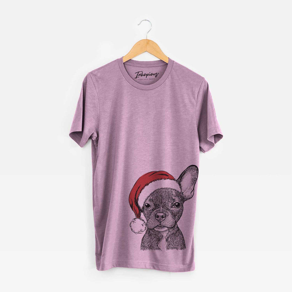 Santa Henry the French Bulldog - Unisex Crewneck