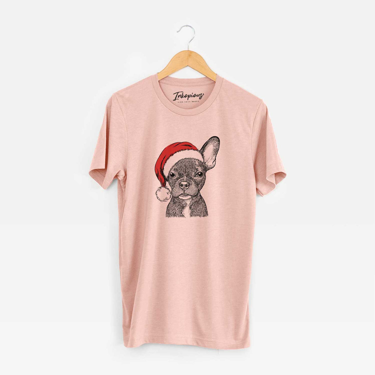Santa Henry the French Bulldog - Unisex Crewneck