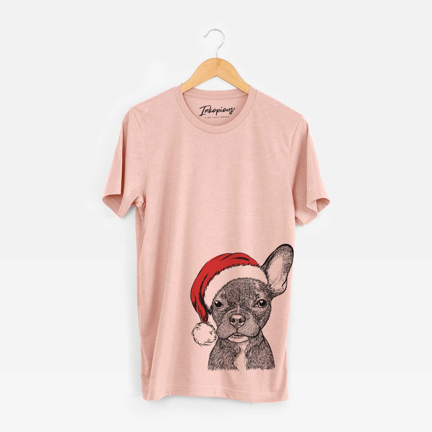 Santa Henry the French Bulldog - Unisex Crewneck