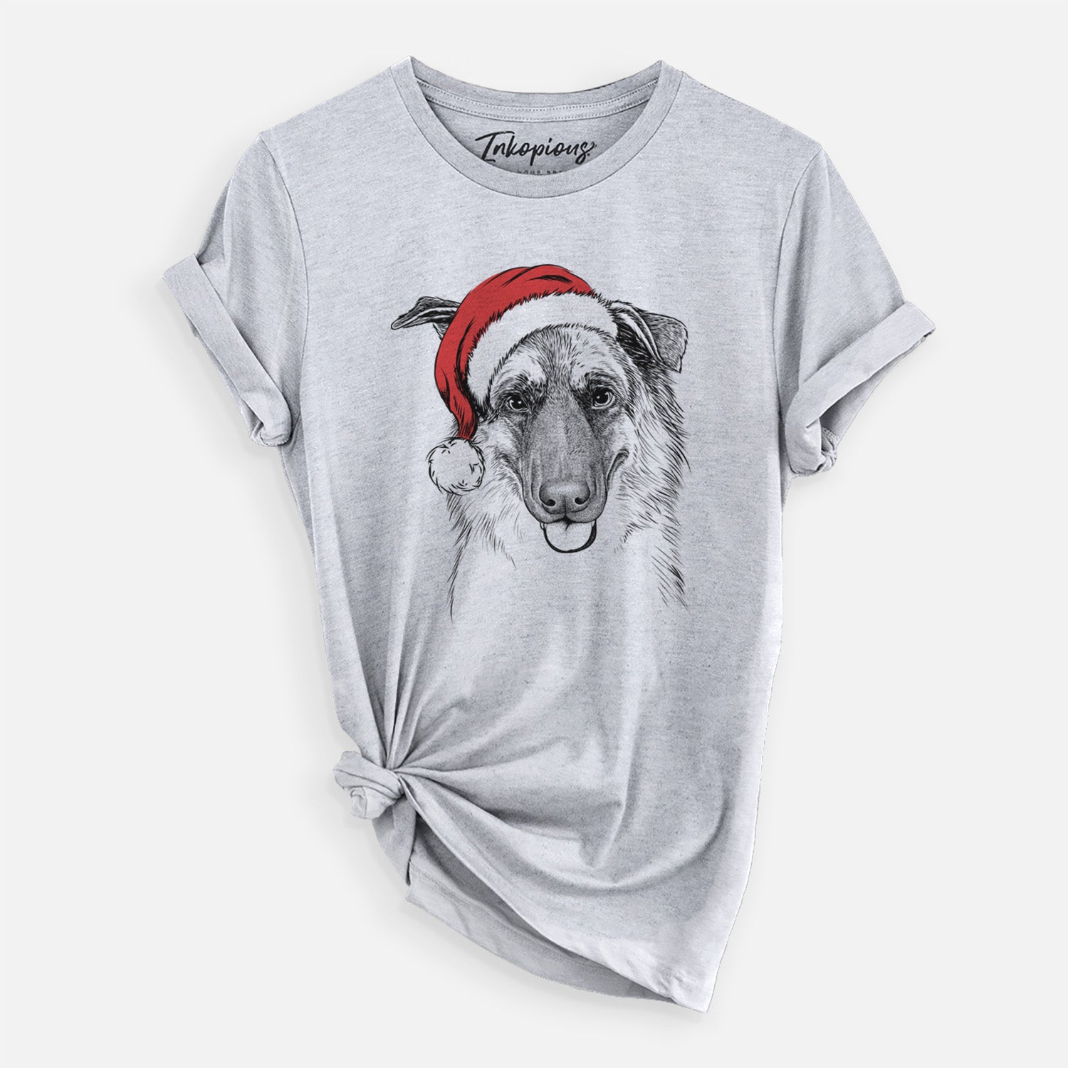 Santa Henry the German Shepherd - Unisex Crewneck