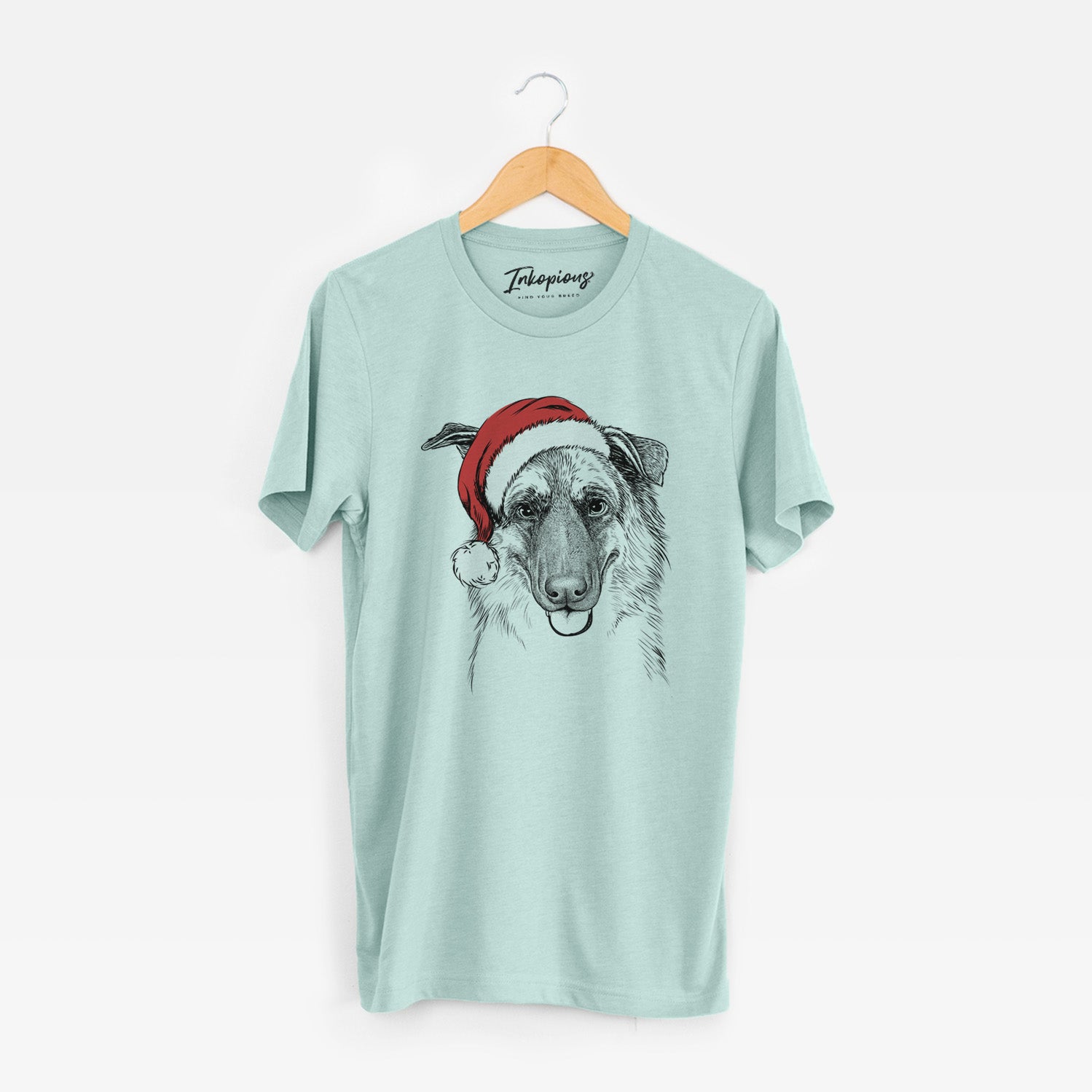 Santa Henry the German Shepherd - Unisex Crewneck