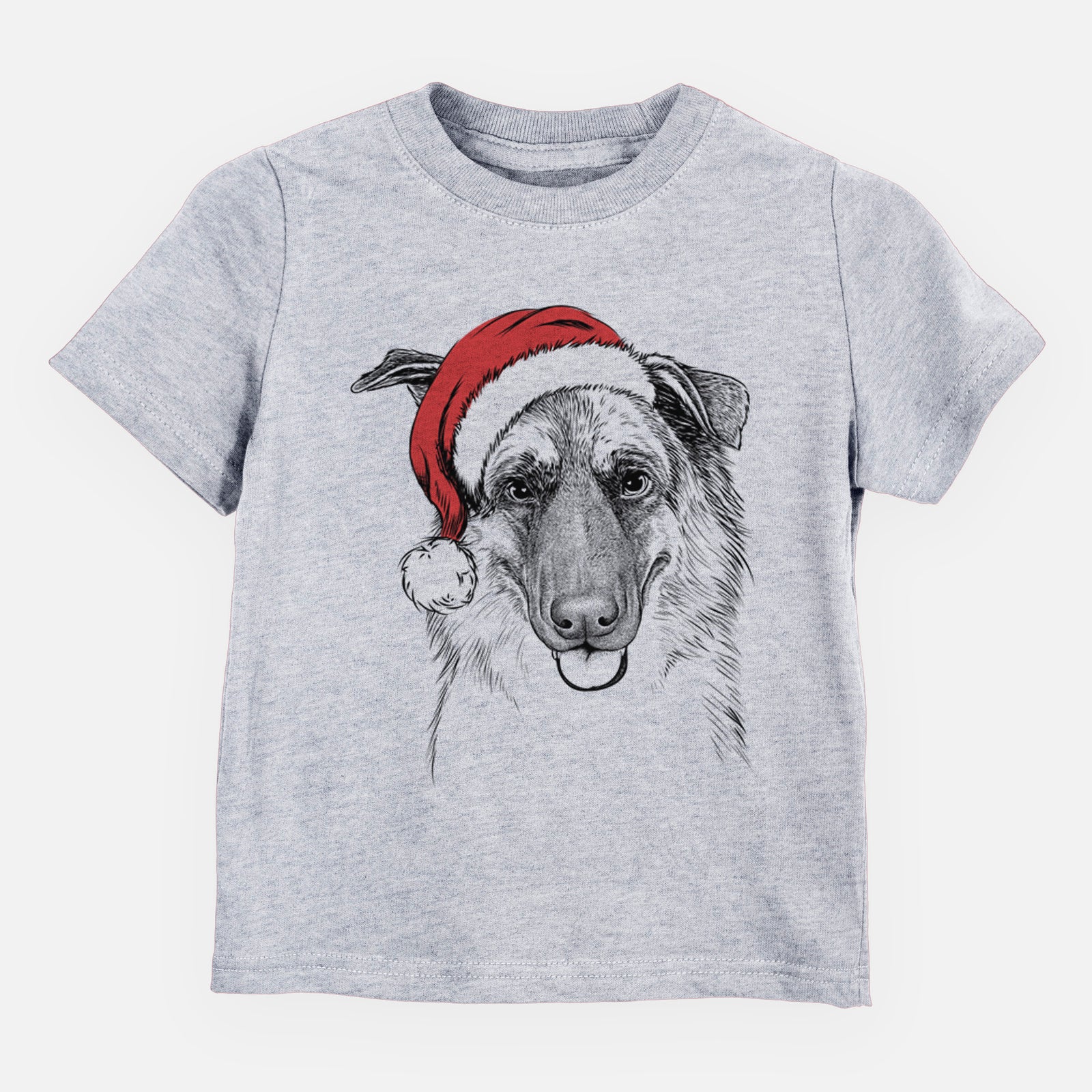 Santa Henry the German Shepherd - Kids/Youth/Toddler Shirt