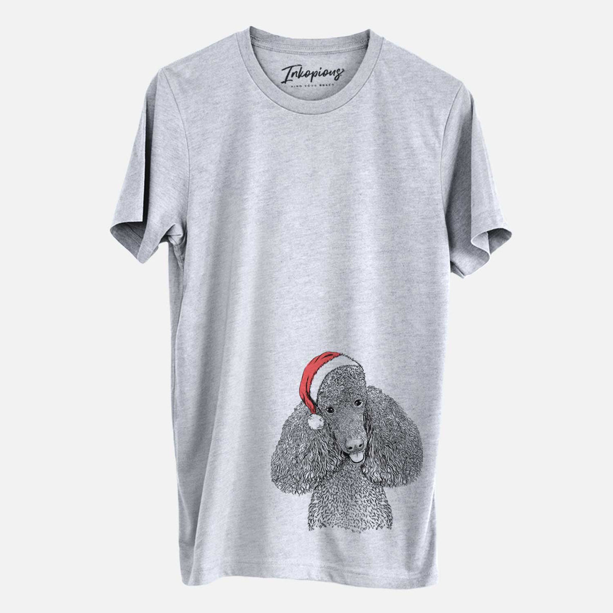 Santa Henry the Standard Poodle - Unisex Crewneck