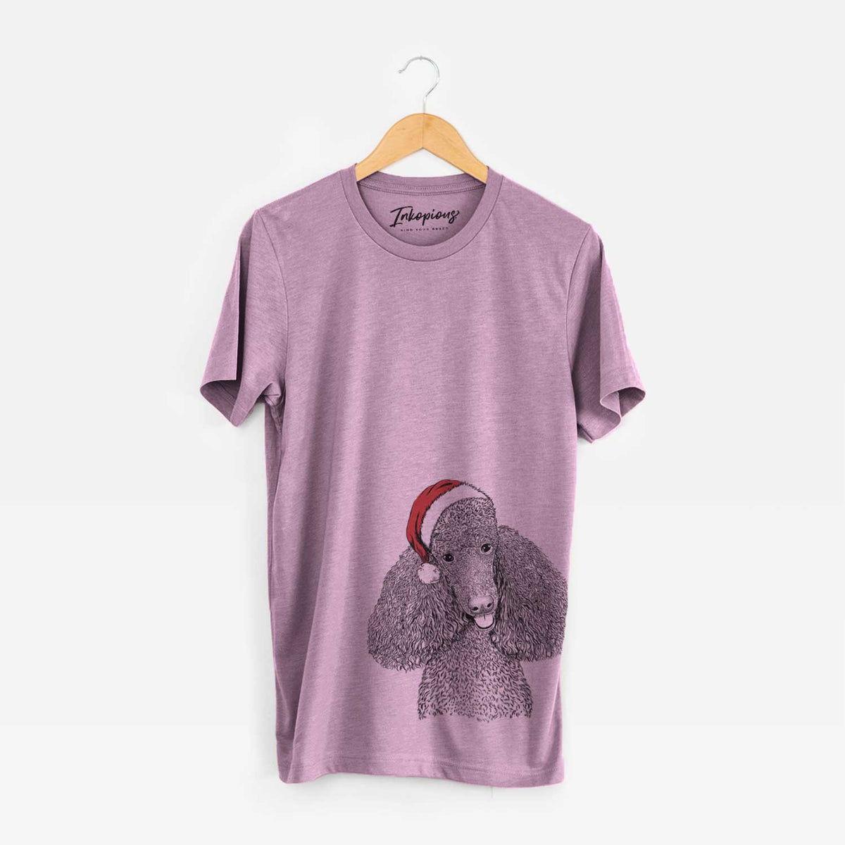 Santa Henry the Standard Poodle - Unisex Crewneck