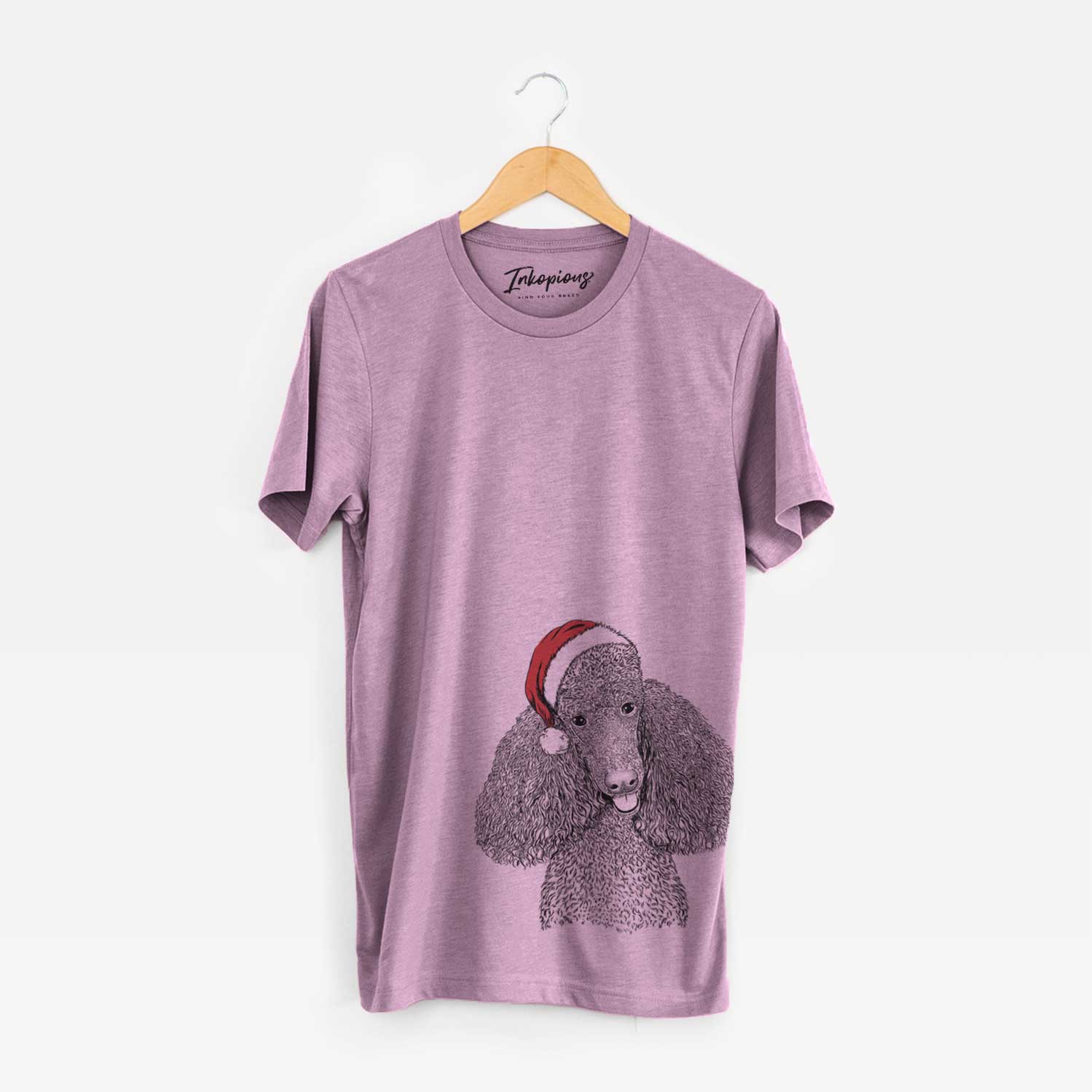 Santa Henry the Standard Poodle - Unisex Crewneck