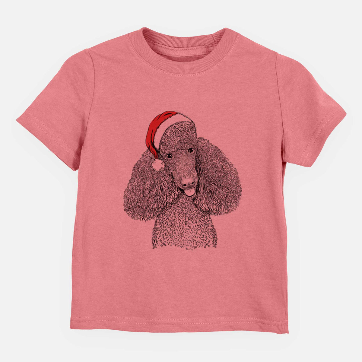 Santa Henry the Standard Poodle - Kids/Youth/Toddler Shirt