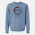 Santa Henry the White Standard Poodle - Unisex Pigment Dyed Crew Sweatshirt