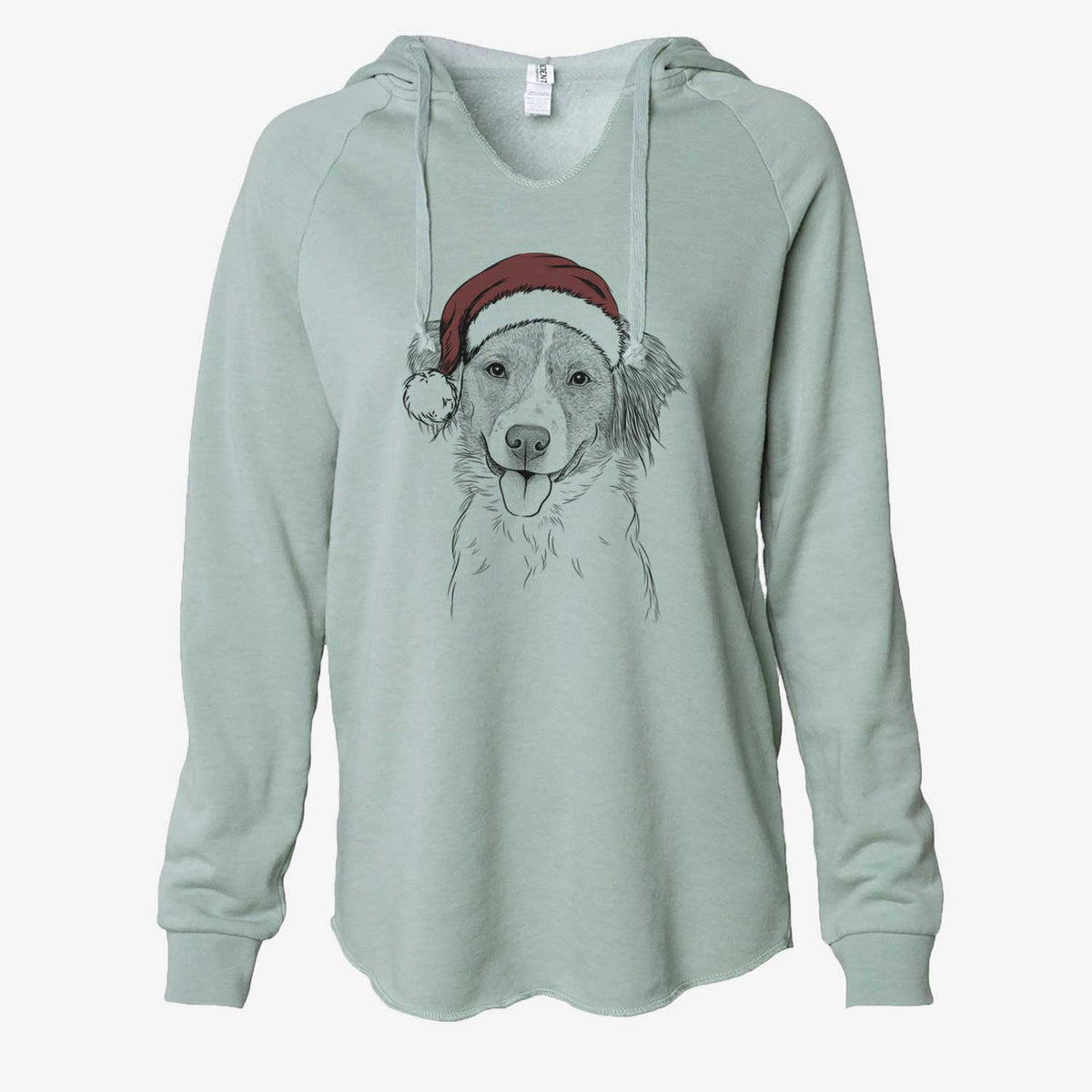 Hercules the Nederlandse Kooikerhondje - Cali Wave Hooded Sweatshirt