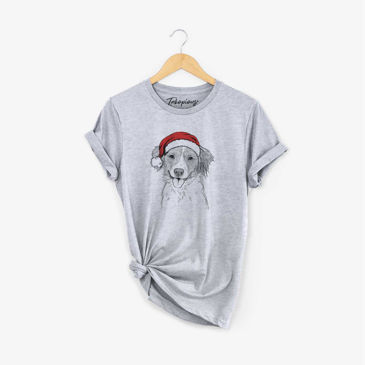 Santa Hercules the Nederlandse Kooikerhondje - Unisex Crewneck
