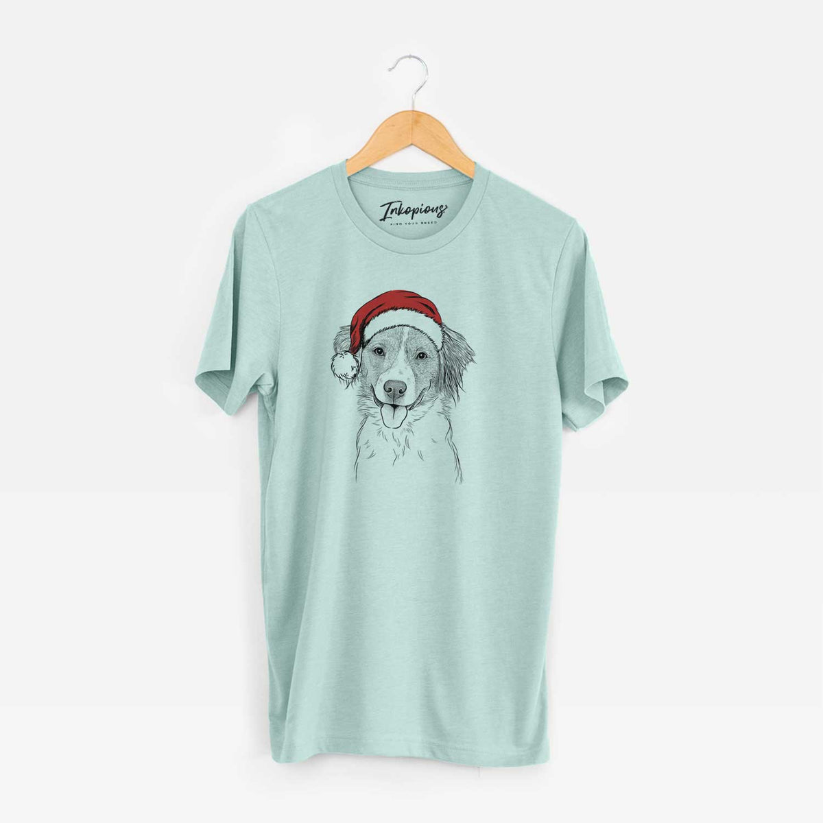 Santa Hercules the Nederlandse Kooikerhondje - Unisex Crewneck