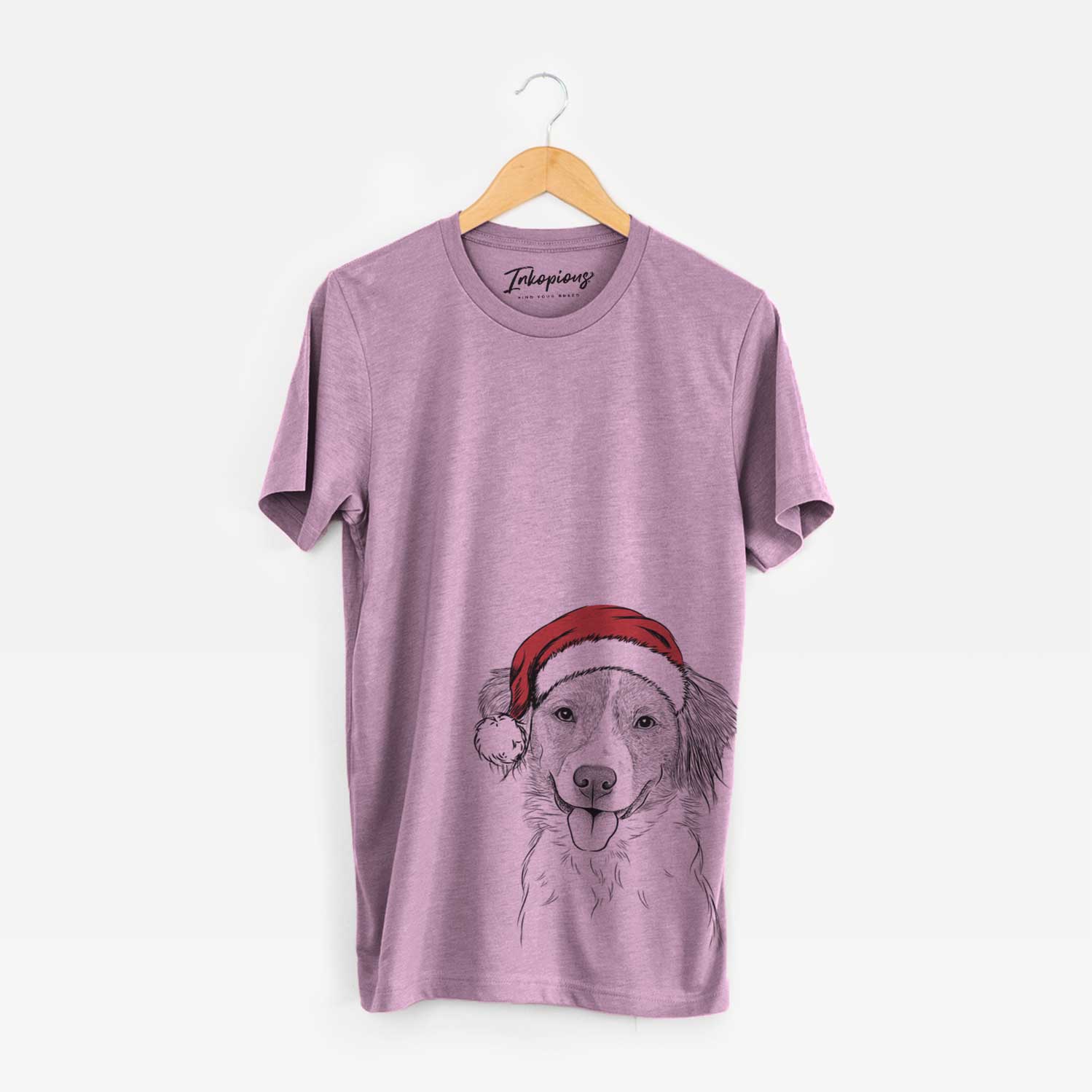 Santa Hercules the Nederlandse Kooikerhondje - Unisex Crewneck