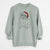 Santa Higgins the Pug - Unisex Pigment Dyed Crew Sweatshirt