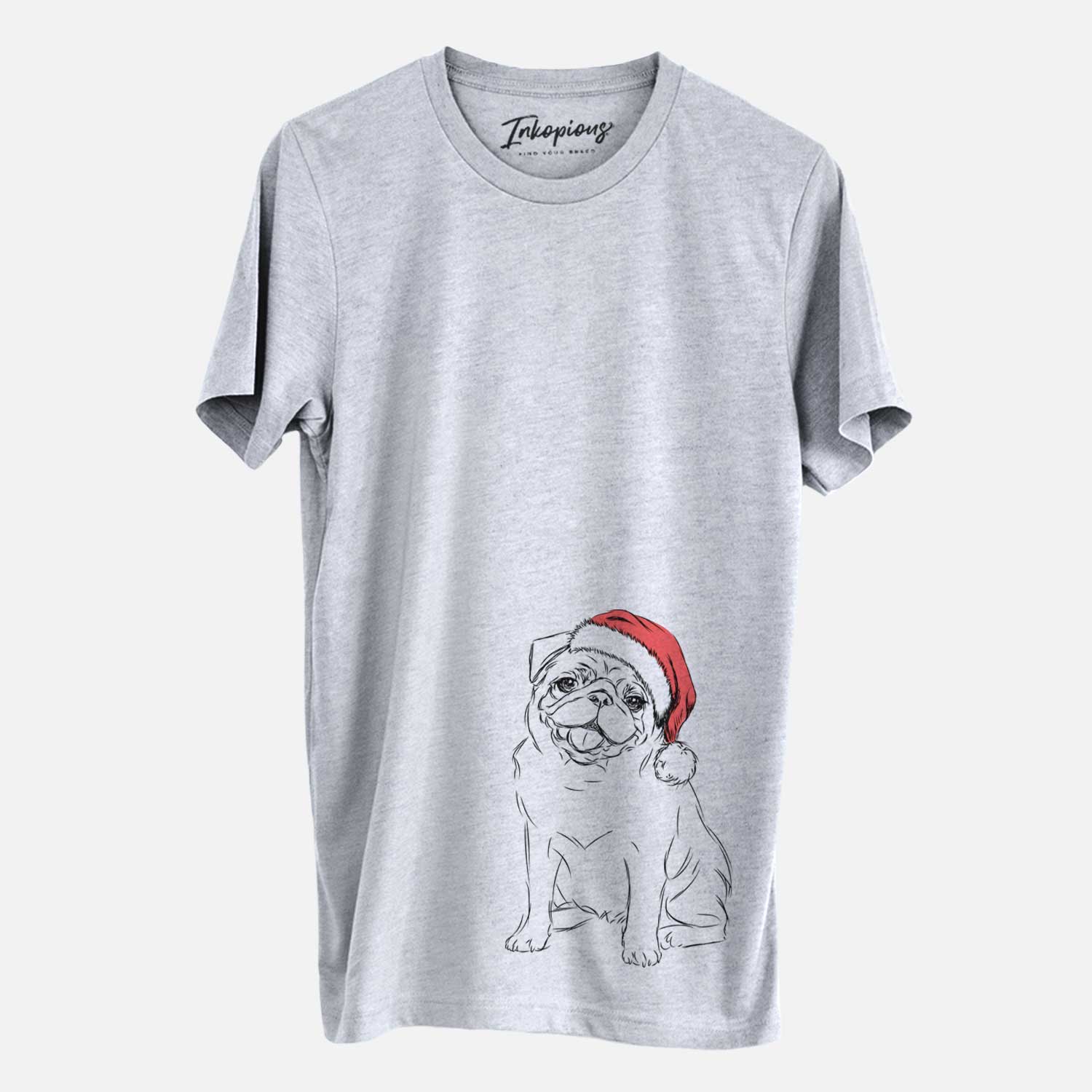 Santa Higgins the Pug - Unisex Crewneck