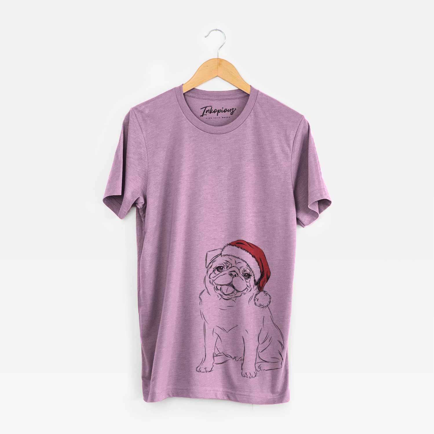Santa Higgins the Pug - Unisex Crewneck