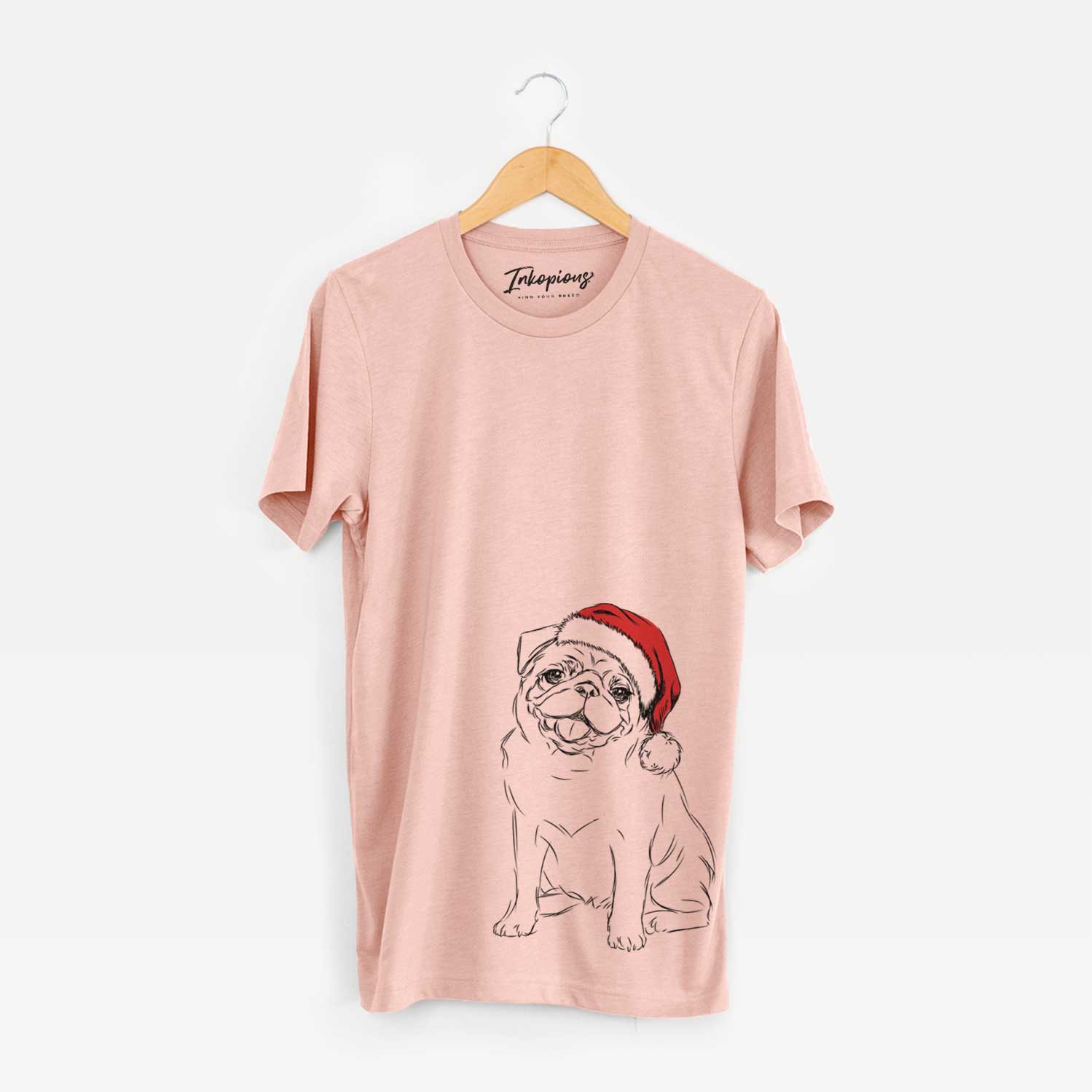 Santa Higgins the Pug - Unisex Crewneck