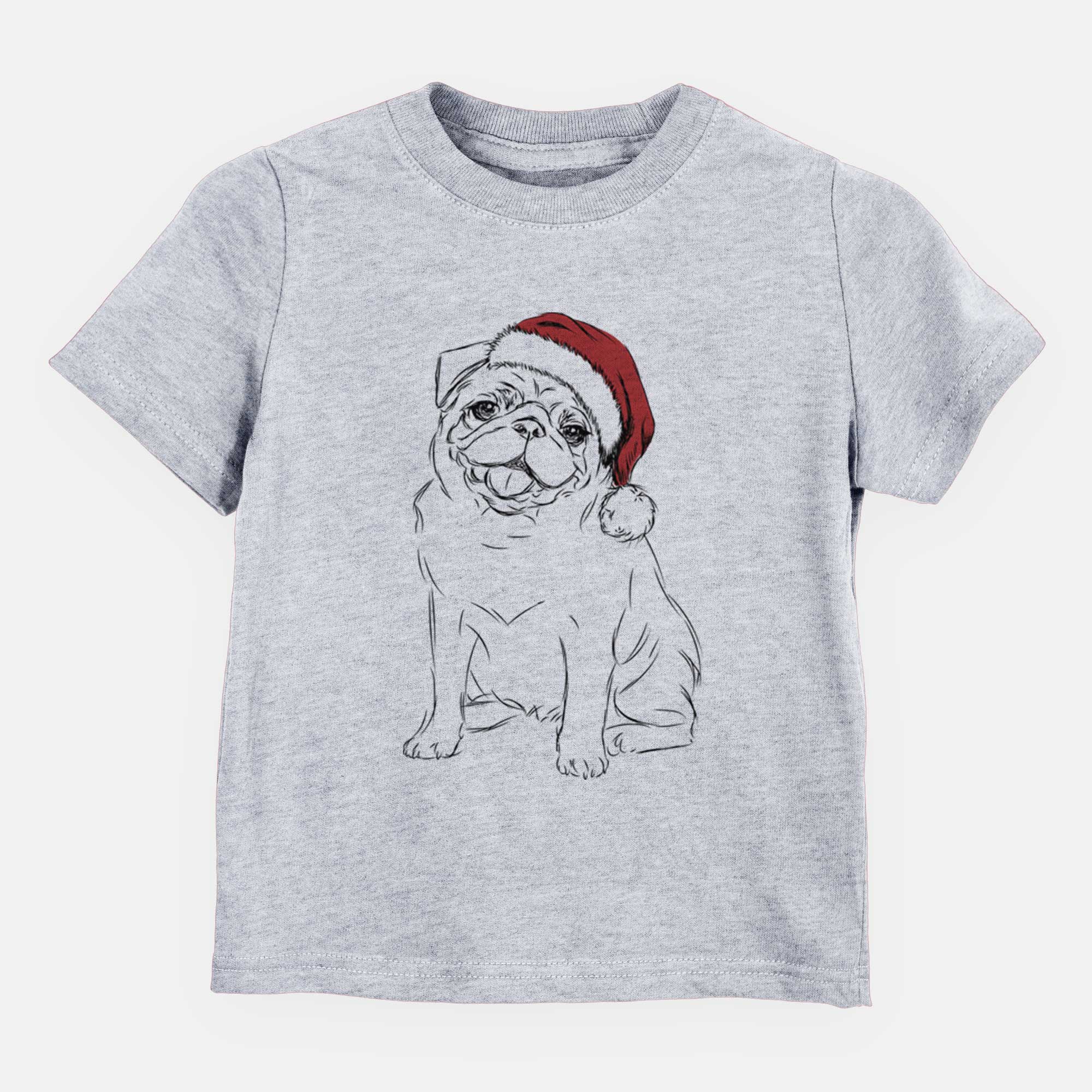 Santa Higgins the Pug - Kids/Youth/Toddler Shirt