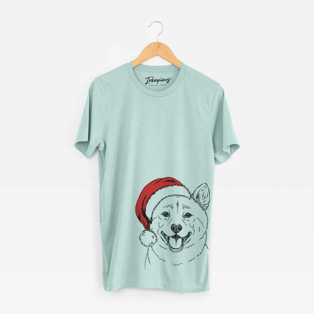 Santa Hiro the Shiba Inu - Unisex Crewneck