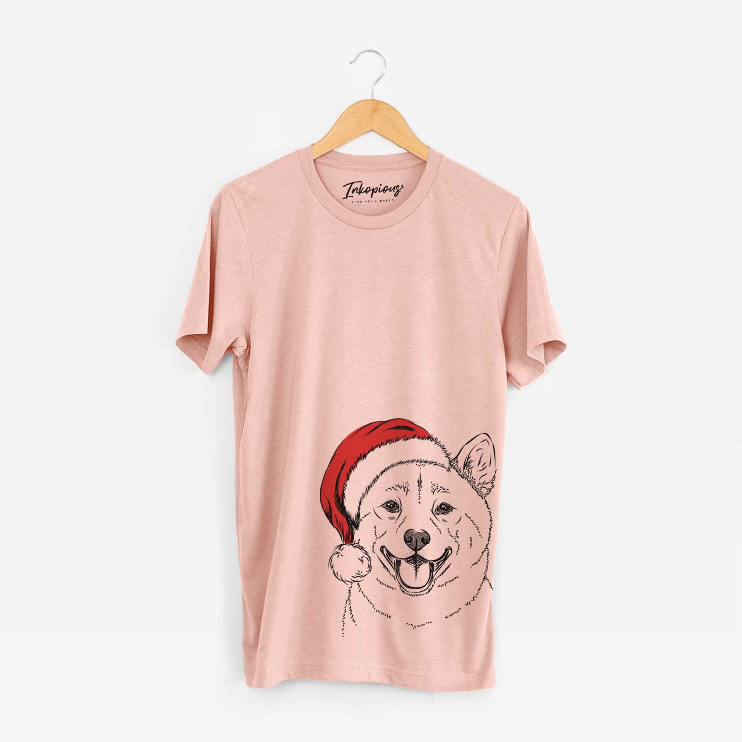 Santa Hiro the Shiba Inu - Unisex Crewneck