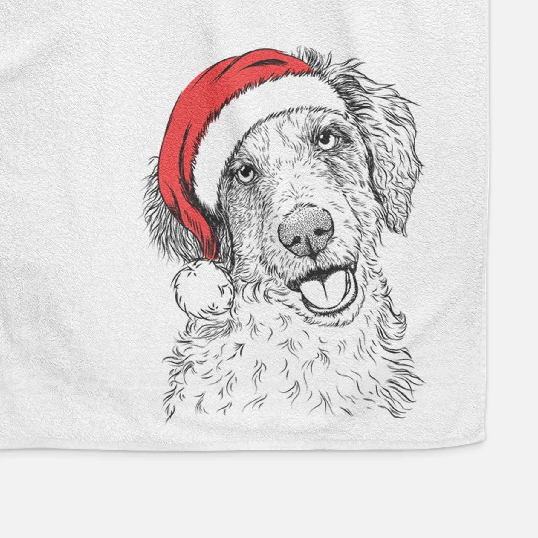 Hoge the Aussiedoodle Decorative Hand Towel