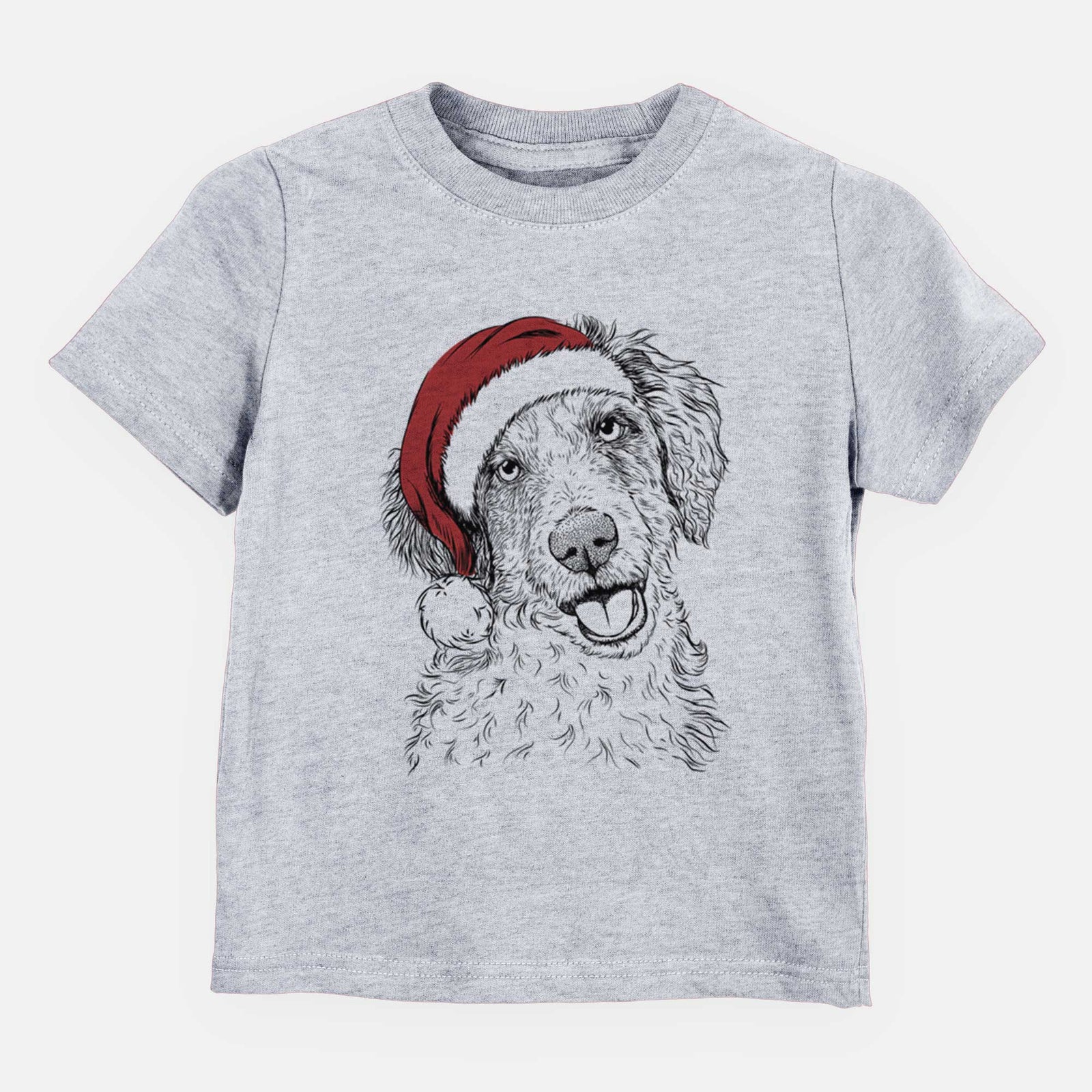 Santa Hoge the Aussiedoodle - Kids/Youth/Toddler Shirt