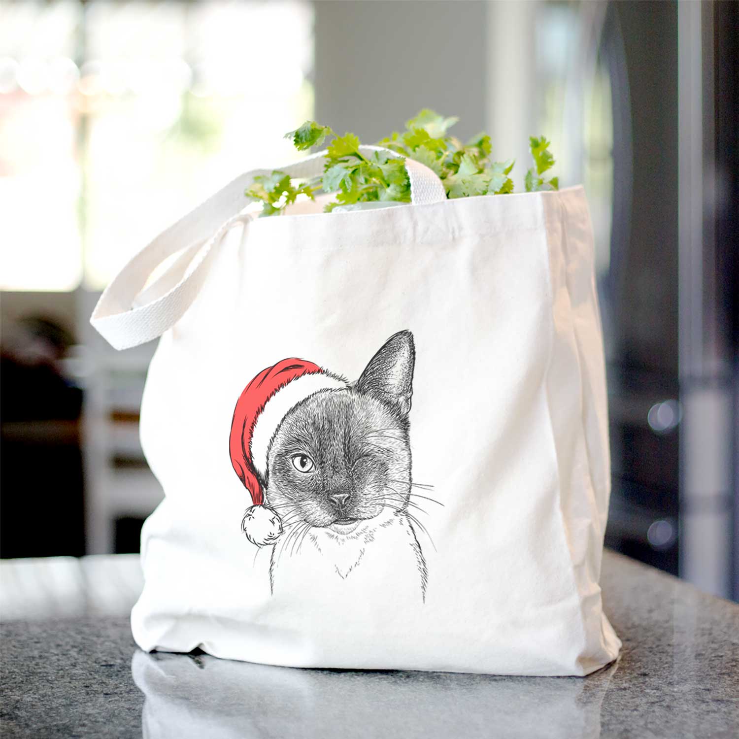 Hoggle the Siamese Cat - Tote Bag