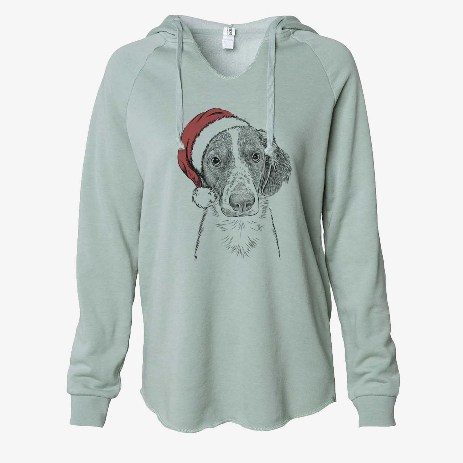 Holly the Brittany Spaniel - Cali Wave Hooded Sweatshirt