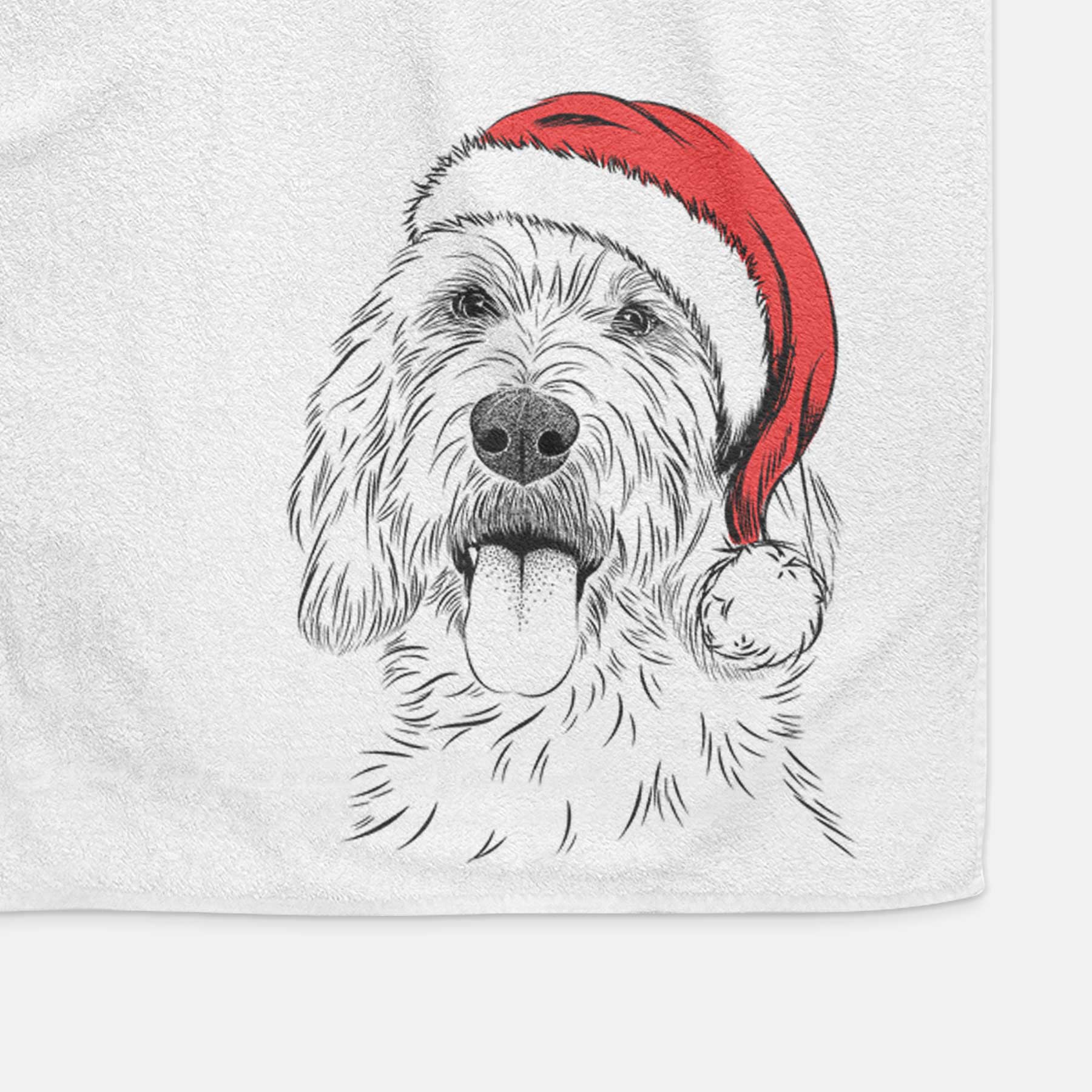 Homer the Grand Basset Griffon Vendeen Decorative Hand Towel