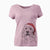 Santa Homer the Grand Basset Griffon Vendeen - Women's V-neck Shirt