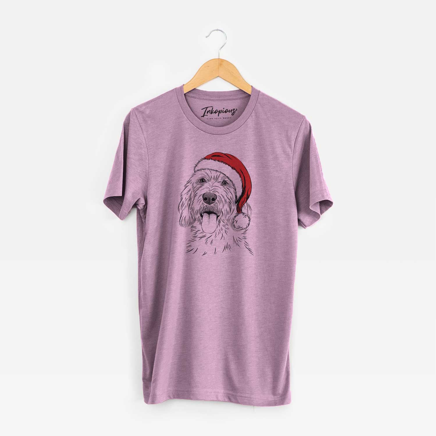 Santa Homer the Grand Basset Griffon Vendeen - Unisex Crewneck